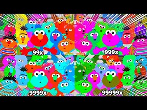 Sesame Street Alphabet Sparta Pitch Intro Boost Up at 999999x Speed Klasky Csupo Effects! | Combined