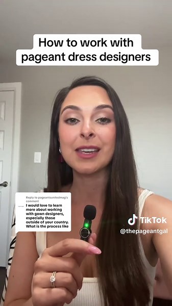 Working with Pageant Gown Designers for Competitions