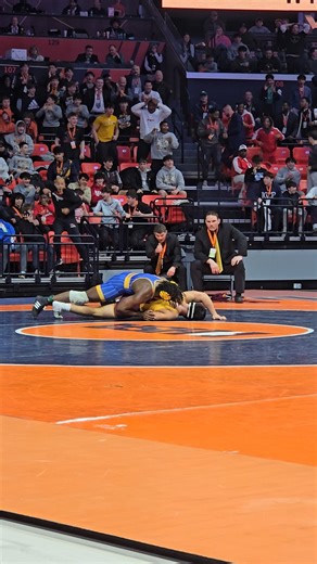 Northern Illinois Wrestling on Instagram: "3A 215 1st Place Match - Charles Walker (Joliet (Central)) 50-2 won by decision over Kai Calcutt (Wilmette (Loyola Academy)) 37-1 (Dec 7-5)"