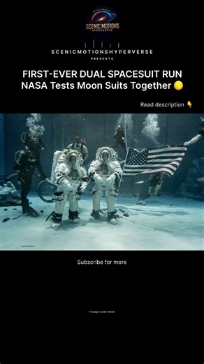 NASA’s First-Ever Dual Spacesuit Test 🌕 | AxEMU Moon Suits in Action