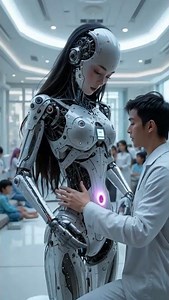 "Human Face, Robot Body 🤖 | Hyper-Realistic Humanoid Robot Demo in 4K"