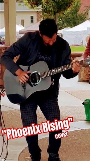 Playing "Phoenix Rising" by Calum Graham #PercussiveFingerstyle #guitar