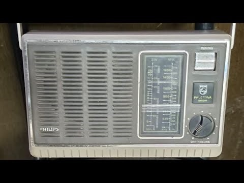 vintage Philips Philettina Deluxe 15AL 271 radio from the 1970s. for sale 9023321435