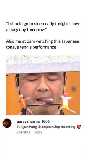 The Strangest Tongue Skill You’ll Ever See 👅