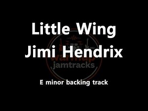 Little Wing Backing Track | E Minor Jimi Hendrix Style