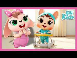 Baby Learns Walking | Classic Eli Kids Songs & Nursery Rhymes - Videos For Kids