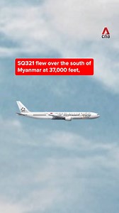 Using flight data, investigators reconstructed what happened on Singapore Airlines flight SQ321 when it hit severe turbulence on the way from London to Singapore on May 21. A passenger died and dozens more were injured in the incident. | CNA