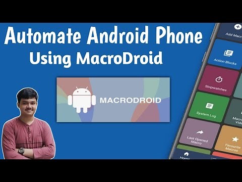 Automate Android Device Using MacroDroid | AutoClicker Tutorial | Emulate Tasks On Your Phone