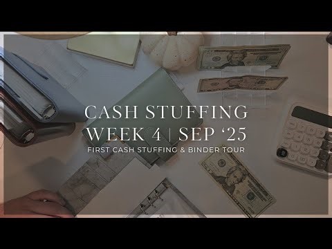 Cash Stuffing & Binder Tour | Stuffing Paycheck No. 4 of September ‘25