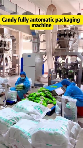 candy fully automatic packaging machine for bag #candypackagingmachine