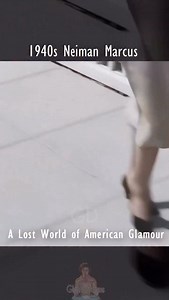 1940s Neiman Marcus - A Lost World of American Glamour [ 4K Colorized with added sound] [Support this work by treating yourself to our restored vintage makeup and beauty guides from the 1920s to the 1960s! http://vintagemakeupguide.com/ ] Founded in 1907 by Herbert Marcus and Carrie Neiman, the store’s focus was always on feminine attire. Herbert and his son, Stanley Marcus, who later ran the business, were deeply committed to serving women’s needs. The store’s design mimicked a Hollywood set, w