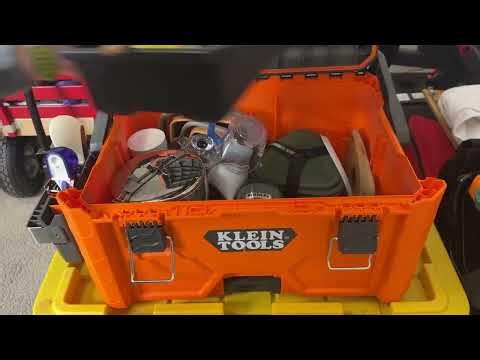Klein Tools Mod Box (54803MB)Set up for my Van Kitchen 