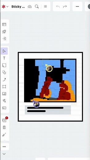 A sticky note masterpiece! 🤩 Here’s a detailed replica of ￼Delicate Arch created with Lucidspark!