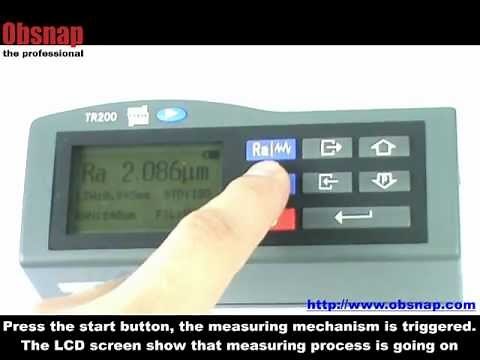 Surface Roughness Tester TIME3200 (TR200) at Obsnap Instruments