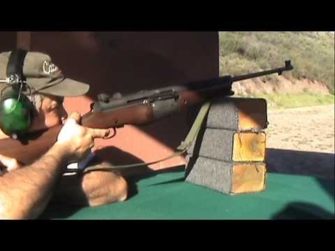 WWII Johnson M1941 rifle @ 420 yards