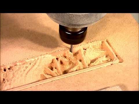 My Chinese 6090 CNC Router & NC Studio machining a 3D picture