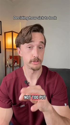 Alec Bradbury, FNP on Instagram: "Chronic illness patients know the struggle all too well 🪡 If you look “too good,” you worry your symptoms won’t be taken seriously. If you look “too distressed,” you worry everything will be attributed to anxiety. So you monitor your tone. Your posture. Your facial expression. How much emotion you show. How composed you seem. And that may sound like manipulation. But it’s really pattern recognition. When people have experienced dismissal, minimization, or doubt