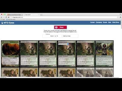 How To Proxy A Magic Deck (mtgpress.net)