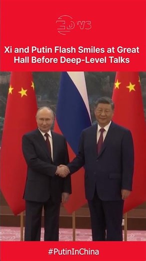 WATCH: The Symbolic Moment Vladimir Putin and Xi Jinping Pose for Cameras in Beijing | AC1C