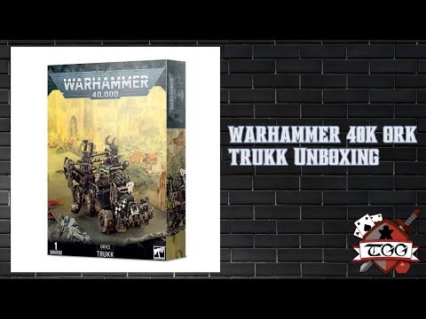 Warhammer 40k Ork Trukk Unboxing