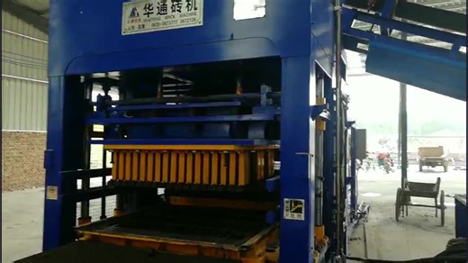 Qt10-15 Automatic Block Making Machine with High Capacity Production