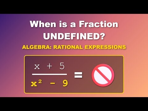 Undefined Rational Expressions: How to Find Restricted Values in Algebra