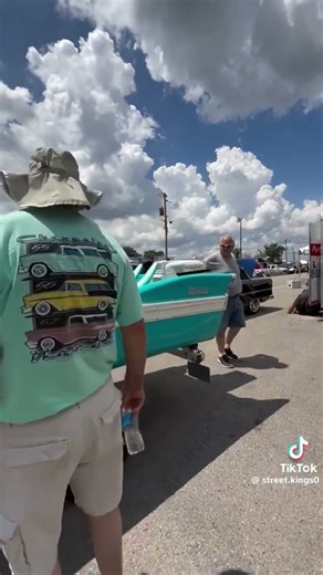 1957 Chevy with 1957 boat