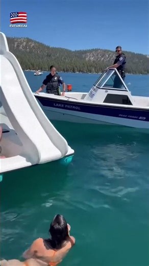 Spring Break Got Shut Down by Lake Patrol 😳🚔