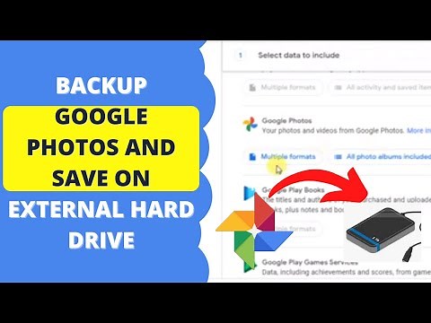 How to Backup Google Photos and Save on External Hard Drive