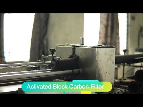 Manufacturing Process of Heron Activated Block Carbon Filter | CTO Filter