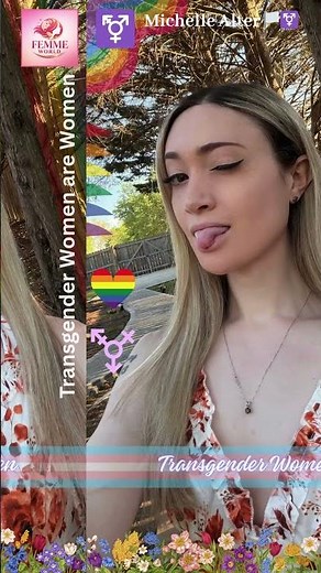 Michelle Alter 🏳️‍⚧️ Beautiful M to F Trans Woman Transformation ✨💖 #shorts #transgender #viral