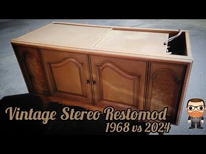 Vintage 1968 Maxgnavox Console Stereo Restomod. #magnavox #modernvintage