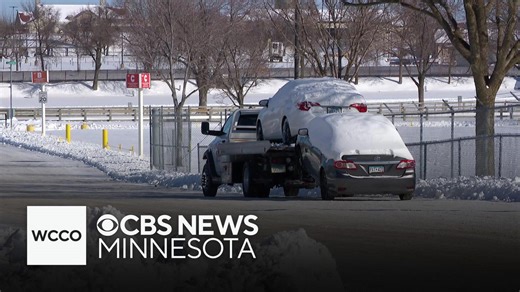 Hundreds of cars towed as Minneapolis, St. Paul snow emergencies in effect