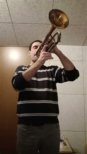 Easy Warm Up Trumpet #trumpet #music #highnotes #warmup