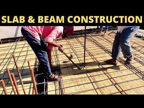 Roof slab Reinforcement Complete Details & step by step Procedure | complete video