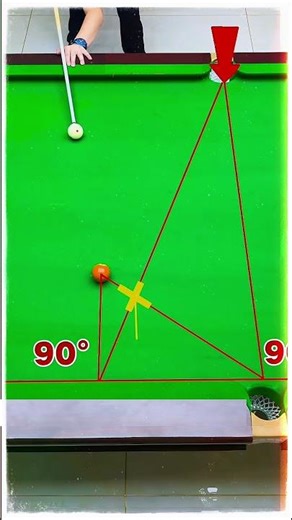 The Secret Bank Shot Formula! 📐🎱 #billiards #pool1 #snooker