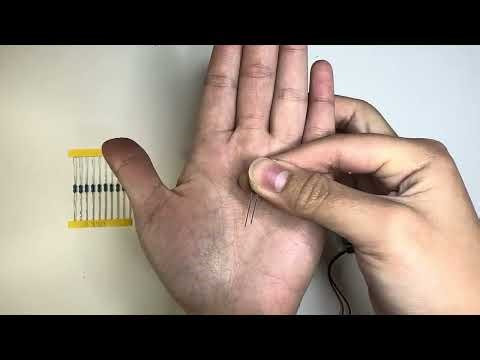 Circuitry 101 Connecting an LED to a Circuit using a 9V Battery | simple and easy
