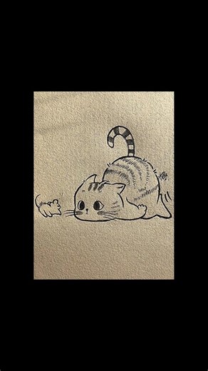 ✨Simple Cat Pencil Sketch 🐱 | Easy Drawing for Beginners | Step by Step ✏️