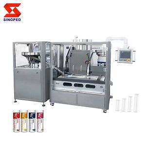 Continuous Motion Effervescent Tablet Packing Machine 100 Tubes Per Minute