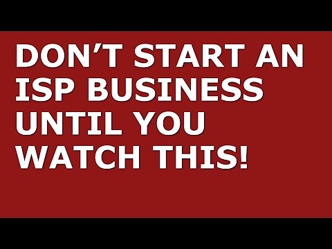 How to Start a ISP Business | Free ISP Business Plan Template Included