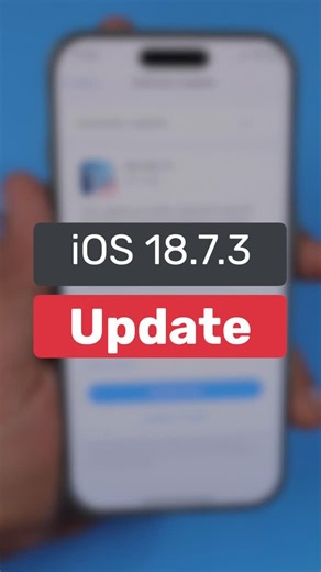 iRobinPro on Instagram: "iOS 18.7.3 Update 🔥 Issues and Tips #apple #iphone #iOS18 #tech"