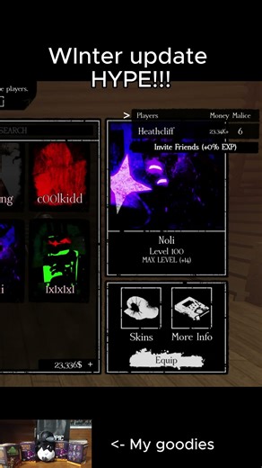 Roblox Forsaken Winter update hype #forsaken #roblox