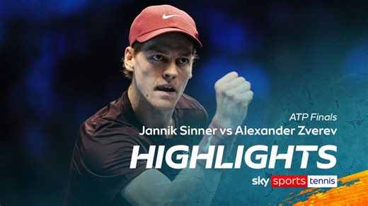 Jannik Sinner vs Alexander Zverev | ATP Finals highlights