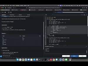 Find Floor and Ceil in a Sorted Array 🔥 | Binary Search Explained | O(log N) Solution