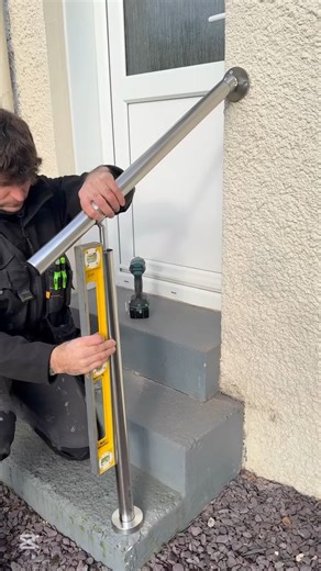 3.8K views · 59 reactions | How to install stainless steel handrails  | CK Stainless Steel | Facebook