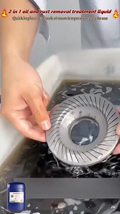 ⚙️✨ Steel Degreaser & Rust Remover – Room-Temperature Soaking, 2-in-1...