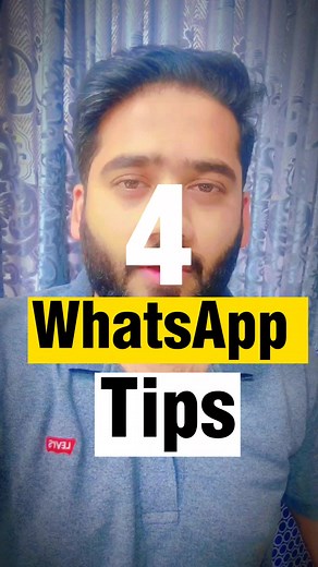 275K views · 4.6K reactions | 4 WhatsApp Tips  #facebookreels #whatsapp #WhatsAppTips #whatsapptricks #tips #tricks #reels #viral #hashtag #hashtagengineer | Hashtag Engineer | Facebook