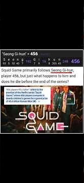 Squid Game Gematria Decode