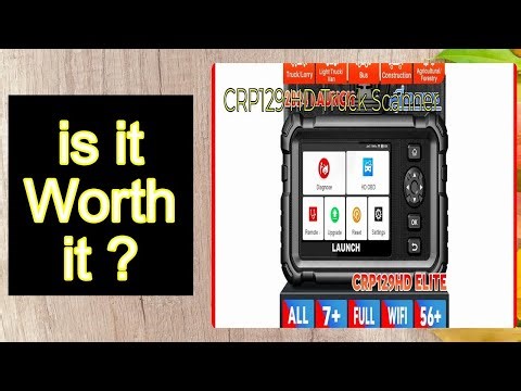 CRP129 HD Truck Scanner Features - Important Information