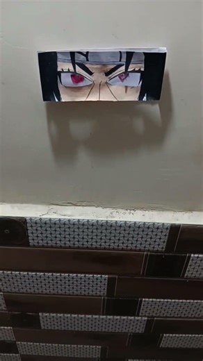 3d anime eye of uchia itachi
